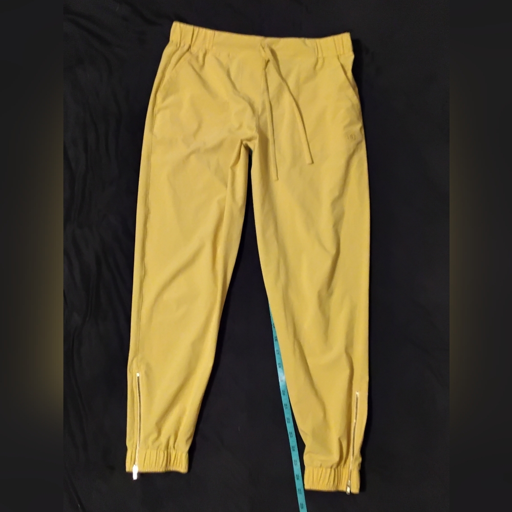Womens Yellow Jogger Pants